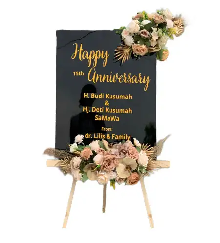 Papan Bunga Akrilik Gending